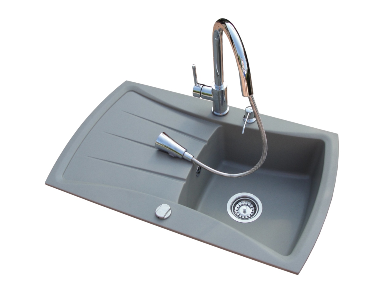 Kuchynská batéria - Single -Chamber Granite Sink+batéria_dozer
