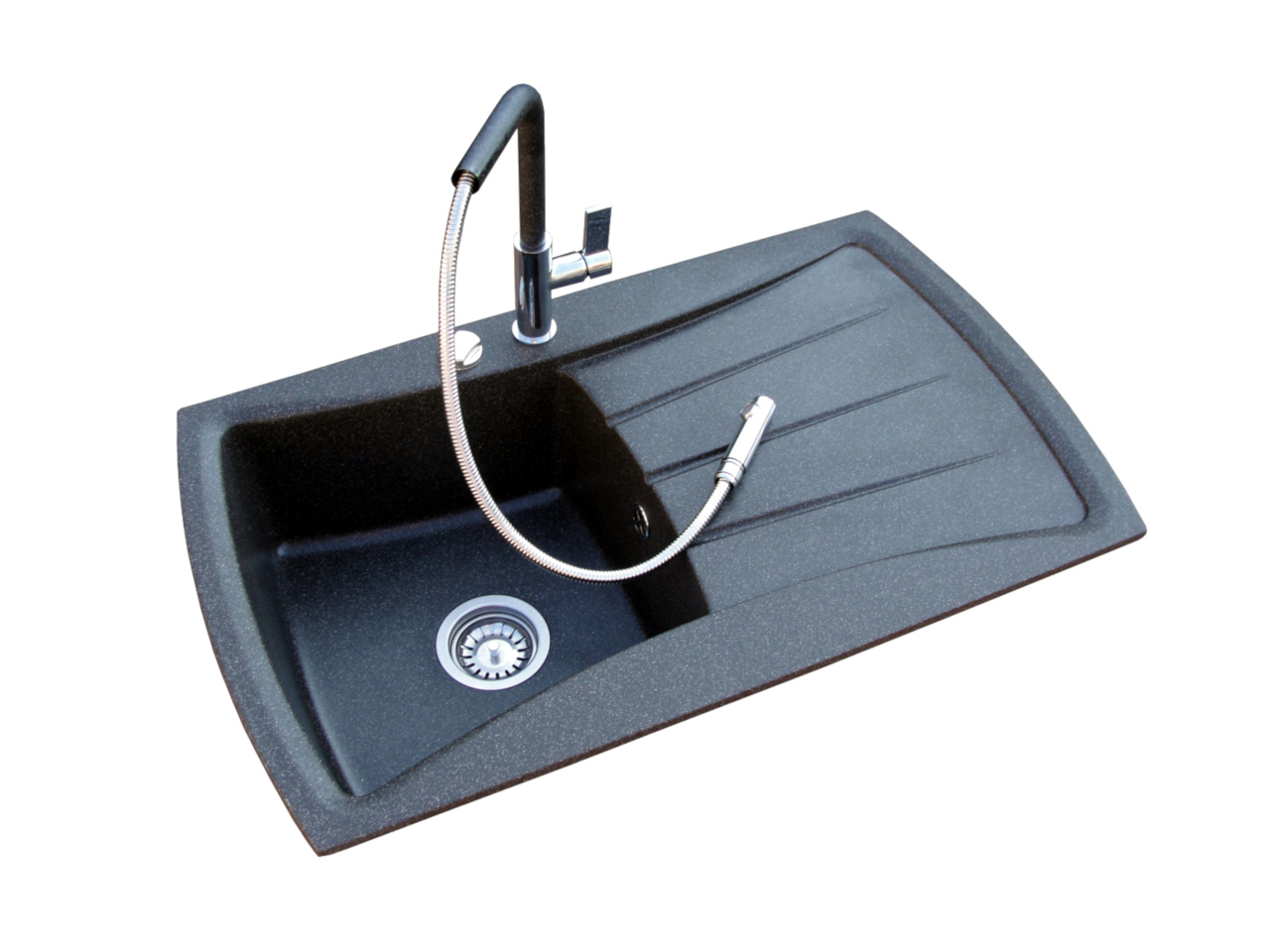 Kuchynská batéria - Single -Chamber Granite Sink/Sequire_son_automat