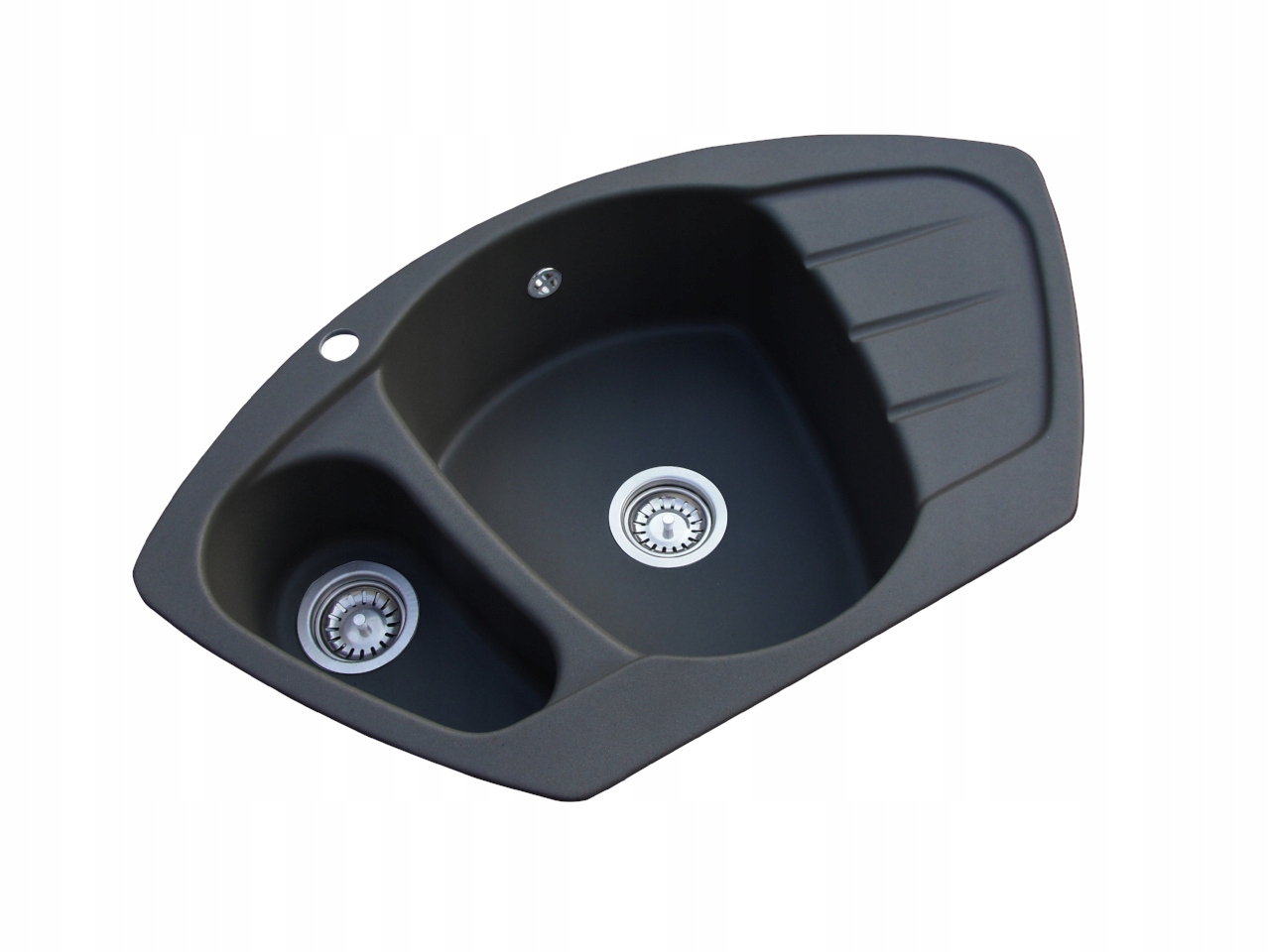 Kuchynská batéria - Sink/Granite Corner Gray_beżowy_czarny