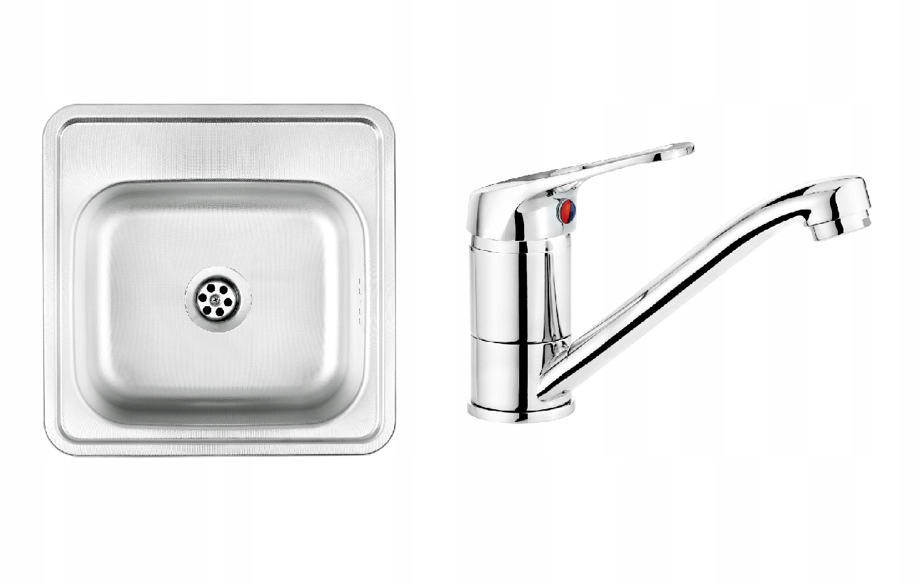Kuchynská batéria - Single -Chamber Sink 38x38 LOBO DESENKA batéria
