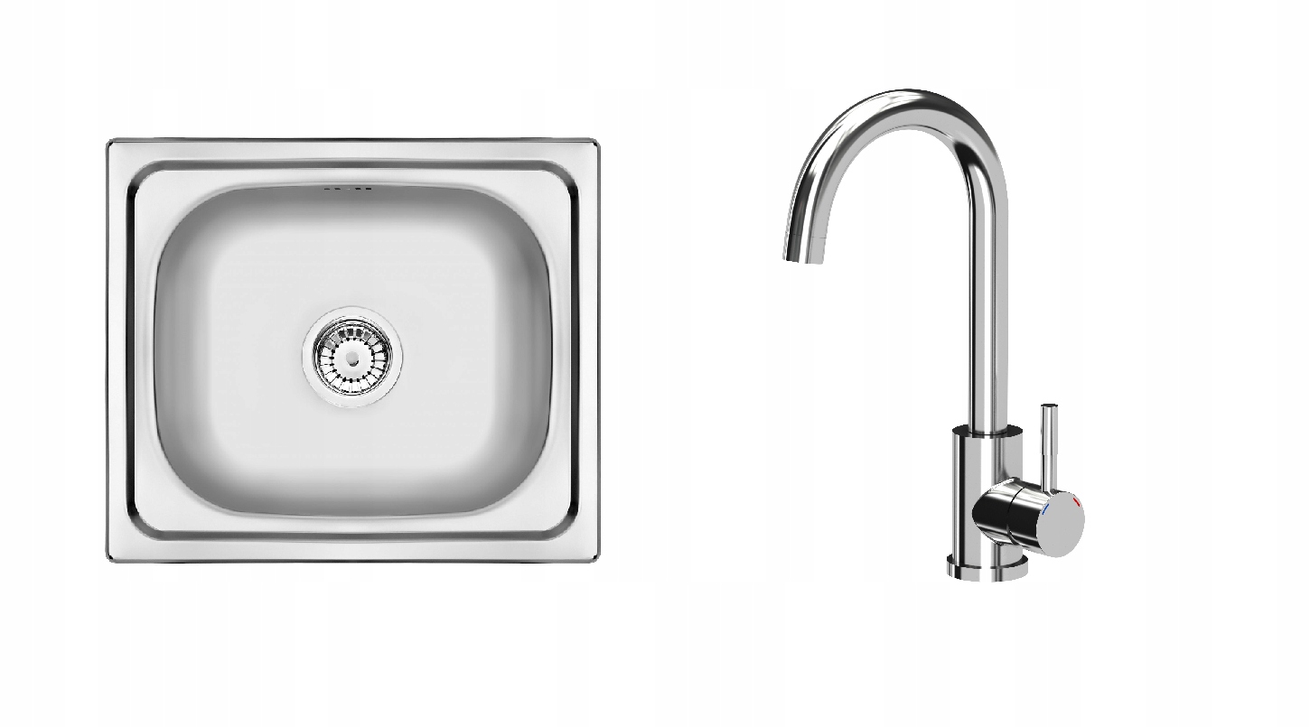 Kuchynská batéria - Single -Chamber Sink 48x43 Kuchynská batéria